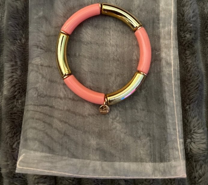 Biba armbandjes, Ophalen of Verzenden, Zo goed als nieuw, Staal, Oor- of Traguspiercing