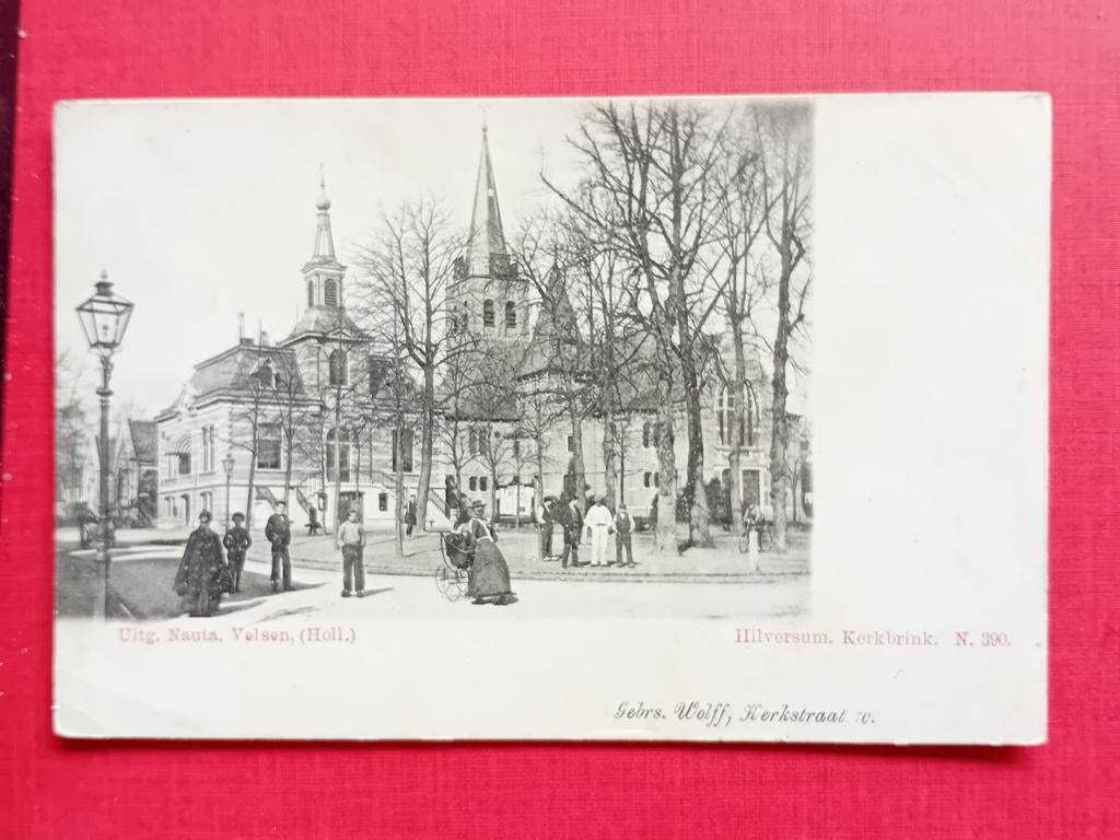 Ansichtkaart Hilversum, Ophalen of Verzenden, Noord-Holland
