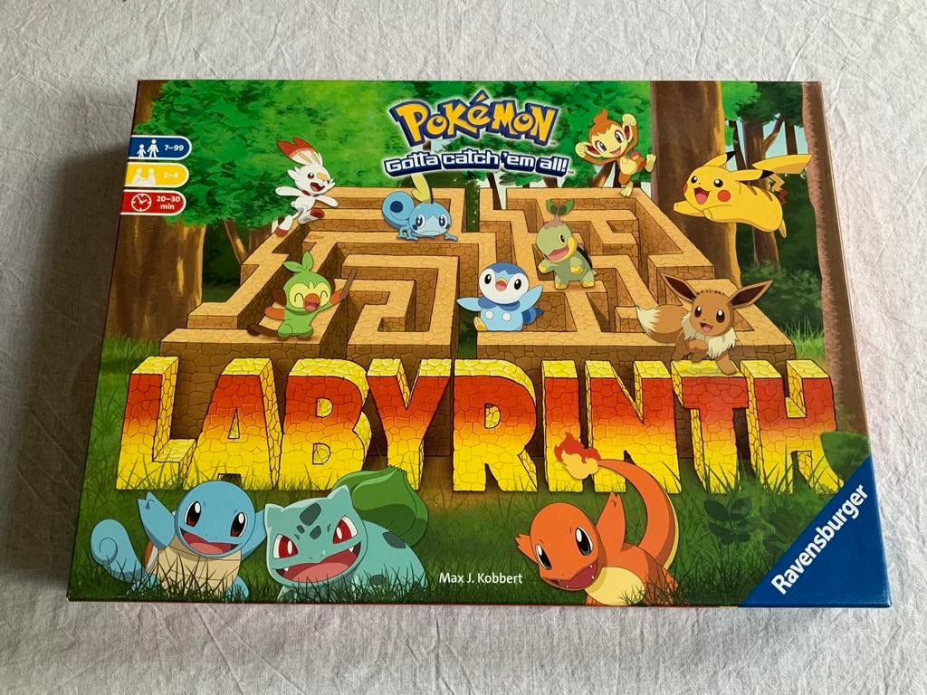 Labyrinth Pokemon, Een of twee spelers, Ophalen of Verzenden, Gebruikt, Ravensburger
