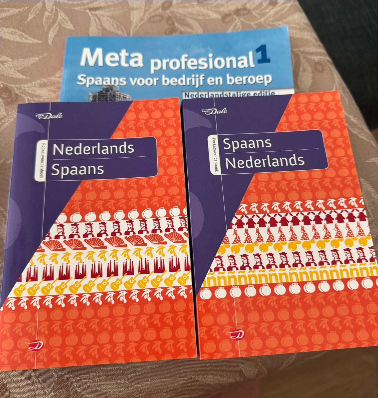 Spaans leren: Meta Profesional 1 & Dale woordenboeken, Boeken, Ophalen of Verzenden, Gelezen, Non-fictie
