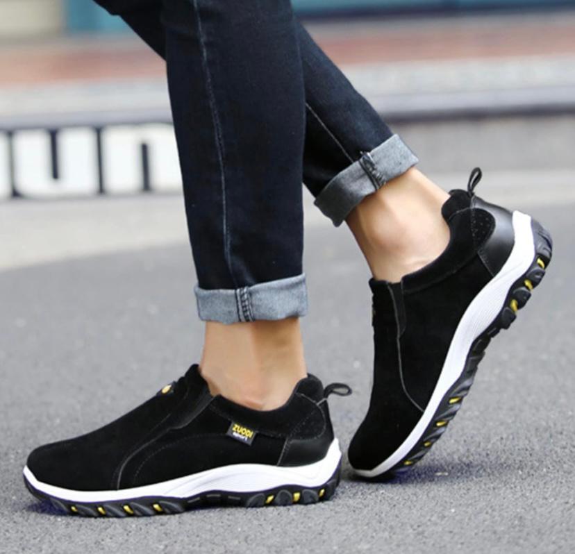 Nieuwe  Effen blote voeten schoenen loafers heren maat 45/46, Loafers, Zwart, Nieuw, Ophalen of Verzenden