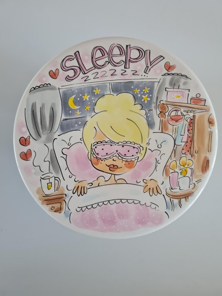 Blond Amsterdam LE taartplateau sleepy, Ophalen of Verzenden, Nieuw, Aardewerk, Overige stijlen