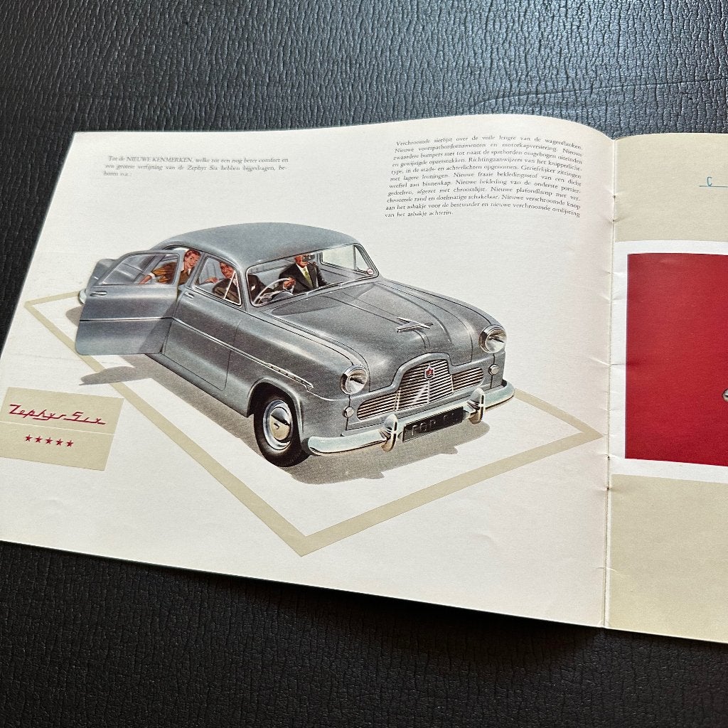 #6) FORD Consul/ Zephyr - 1954, Verzenden, Gelezen, Ford