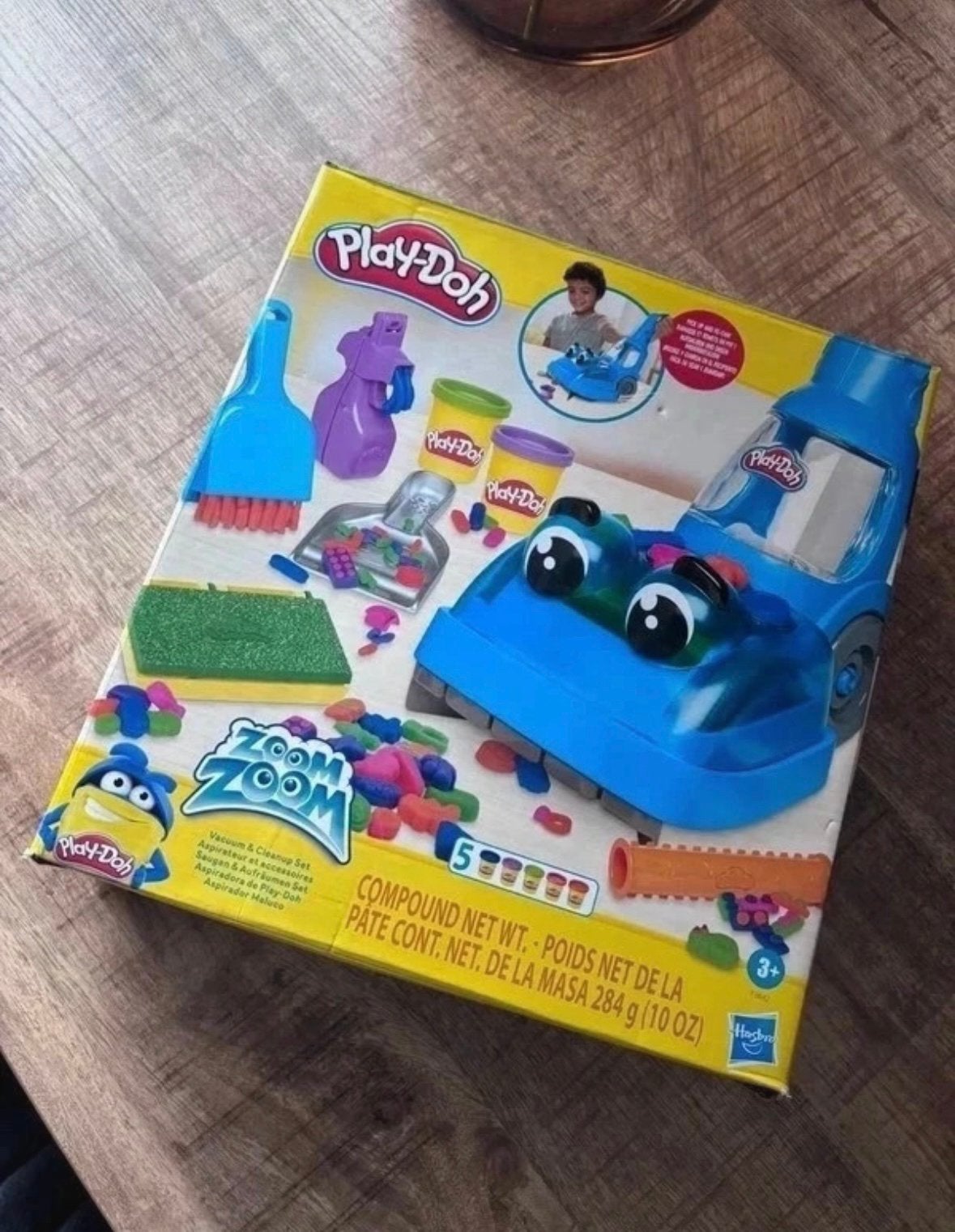 Play-Doh set met stofzuiger, Ophalen of Verzenden, Zo goed als nieuw