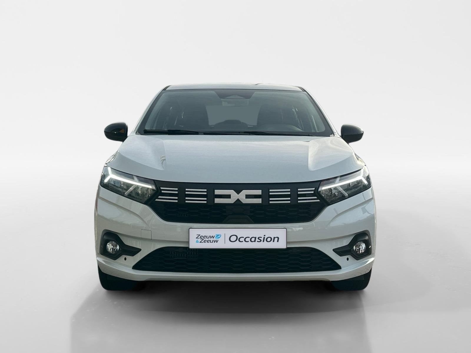 Dacia Sandero 90PK TCe Journey | Camera | Dode Hoek Detectie, Auto's, 12 maanden, Stof, Gebruikt, Wit