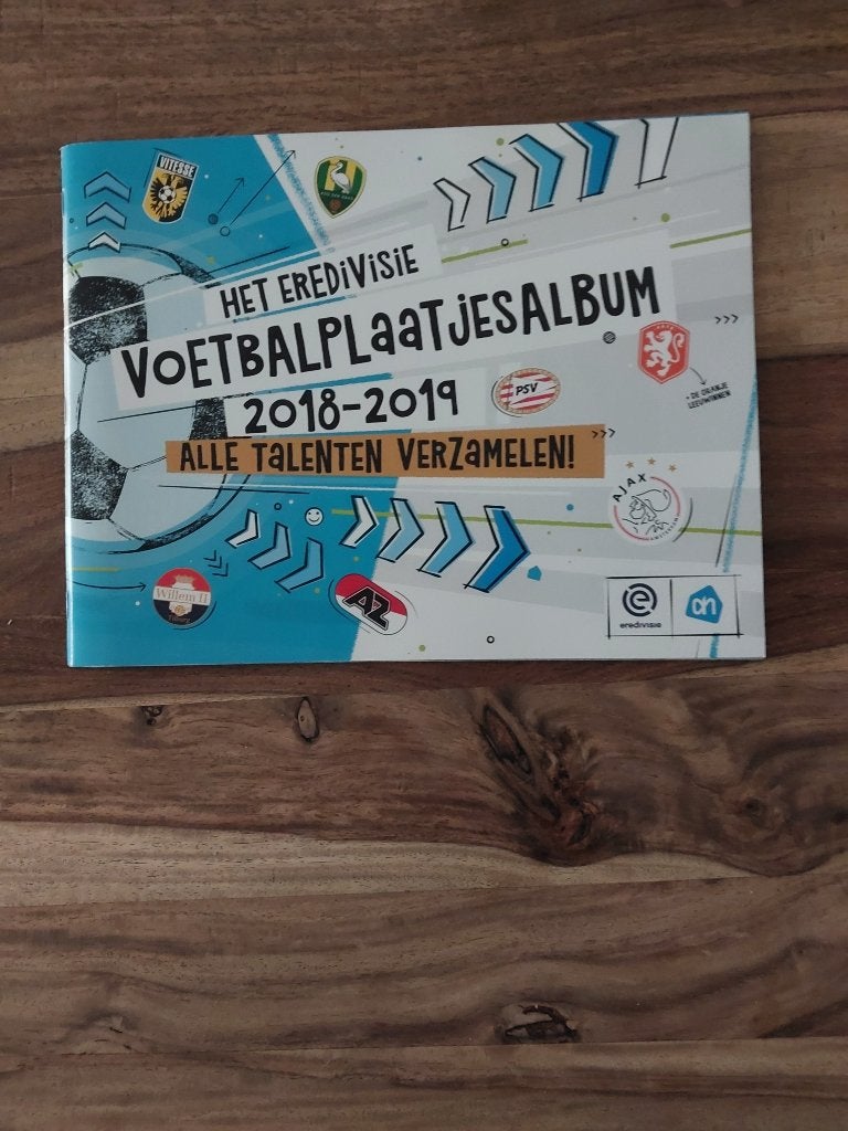 Eredivisie 2018-2019 stickeralbum met complete losse set, Verzenden, Nieuw, Overige binnenlandse clubs, Boek of Tijdschrift