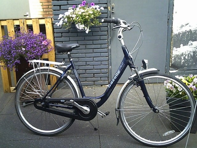Damesfiets Gazelle, Fietsen en Brommers, Fietsen | Dames | Damesfietsen, Ophalen, Gebruikt, Versnellingen, 50 tot 53 cm