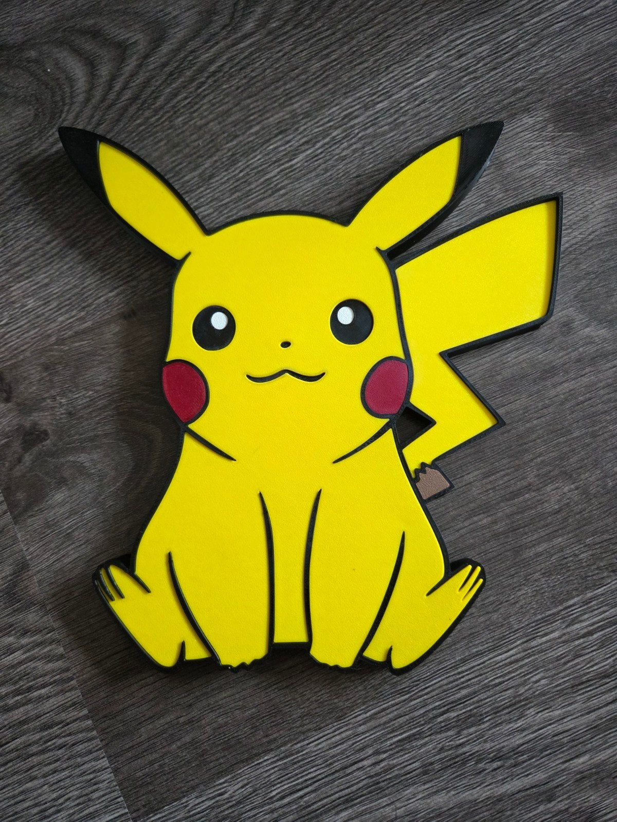 Pikachu Decoratie Wandhanger - Must-have voor Pokémon Fans, Kinderen en Baby's, Geel, Nieuw, Ophalen of Verzenden, Wanddecoratie