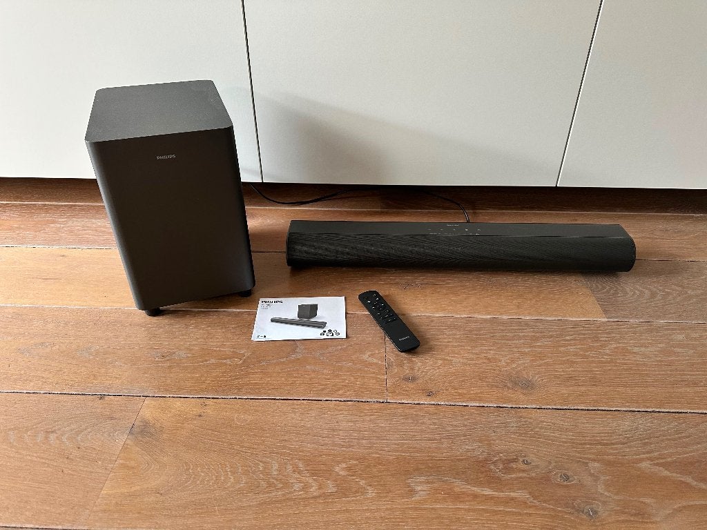 Philips soundbar en subwoofer tab6100, Ophalen, Nieuw