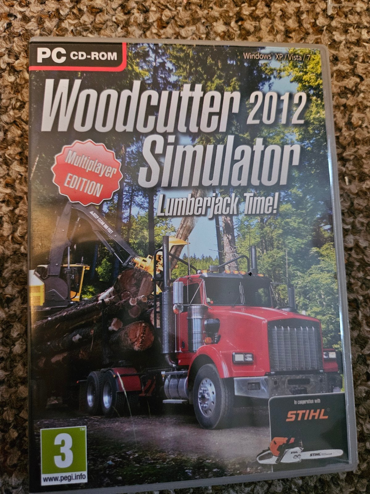 Woodcutter Simulator 2012 PC CD-ROM - Multiplayer Edition, Gebruikt, Ophalen of Verzenden, Eén computer, Simulatie