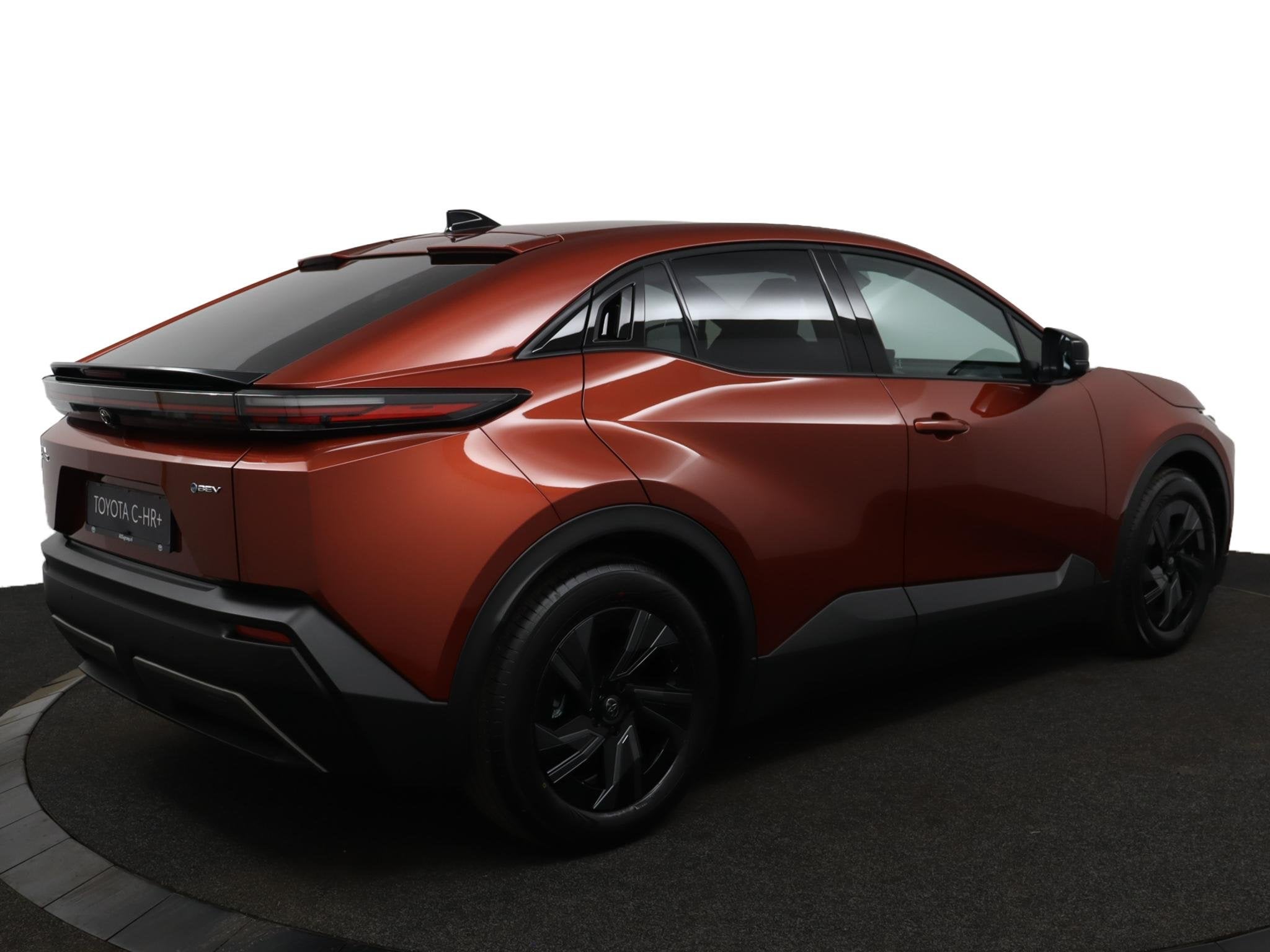 Toyota C-HR+ First Edition 77 kWh | Nieuw uit voorraad lever, Auto's, Toyota, 12 maanden, Overige kleuren, Leder en Stof, Nieuw