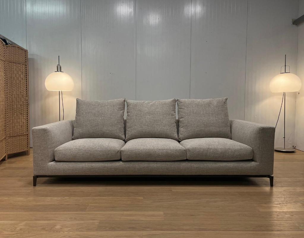 NIEUW Minotti Andersen Bank + GARANTIE NP €12.500, 100 tot 125 cm, Minotti, Nieuw, Www.designplaats.nl