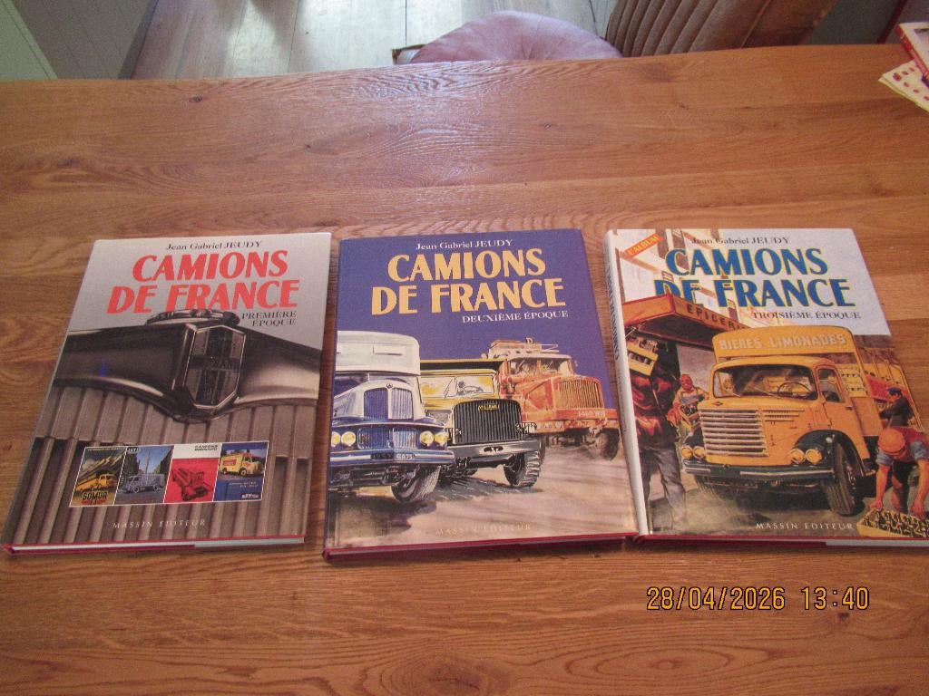 3 boeken  "" Camion de france "", Ophalen of Verzenden, Nieuw, Overige typen, Overige merken