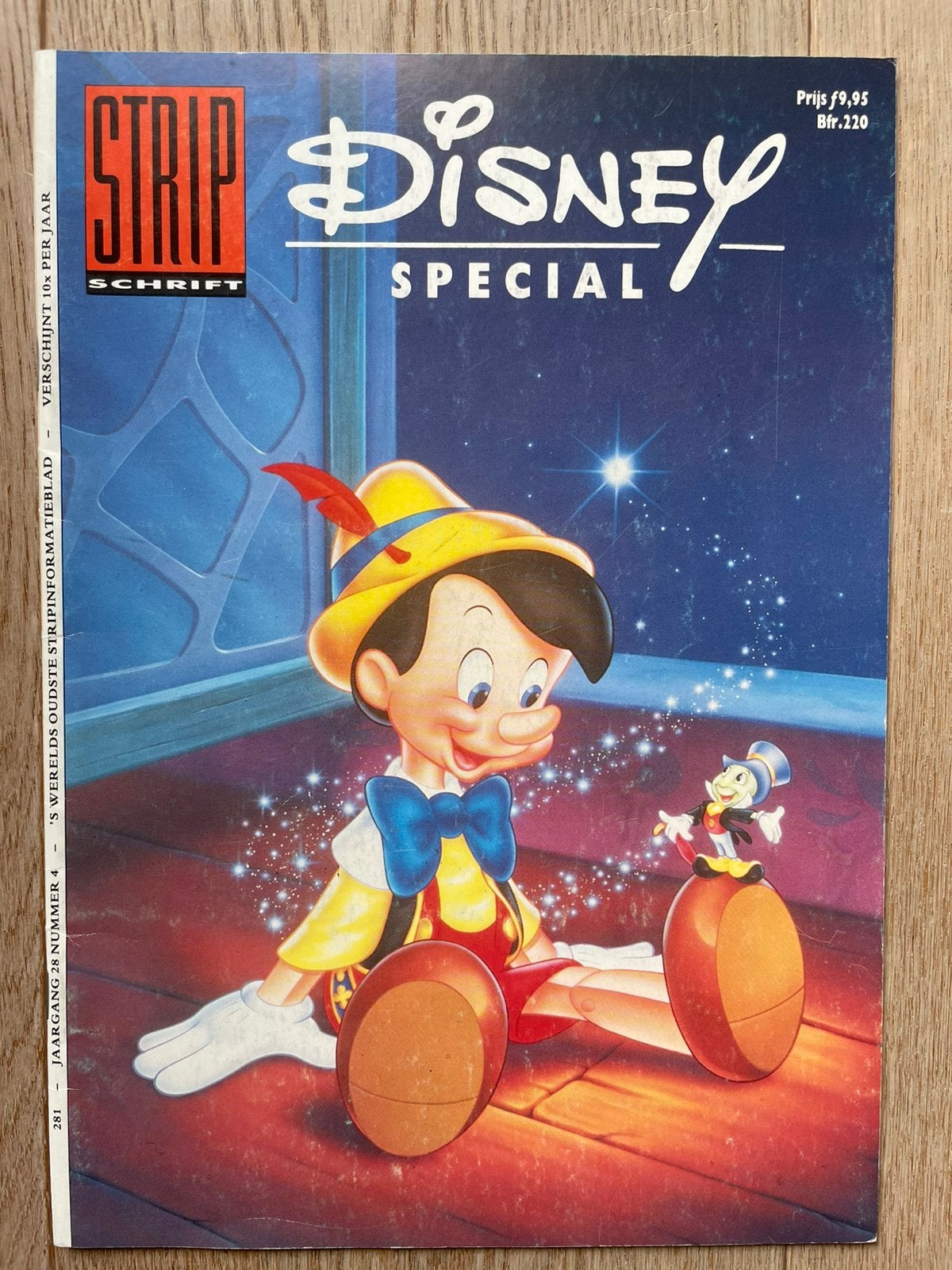 Strip schrift - Disney Special - 281 jaargang 28 nummer 4, Boeken, Stripboeken, Eén stripboek, Ophalen of Verzenden, Gelezen