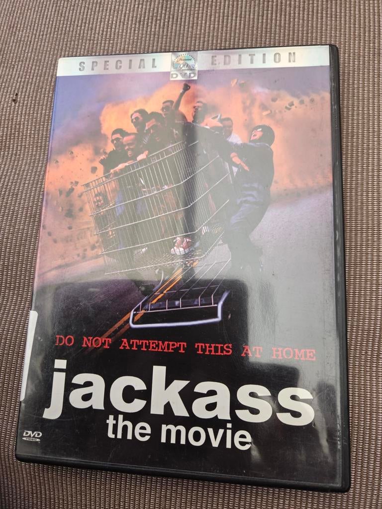 Jackass The Movie Special Edition DVD, Vanaf 16 jaar, Ophalen of Verzenden, Gebruikt, Actiekomedie