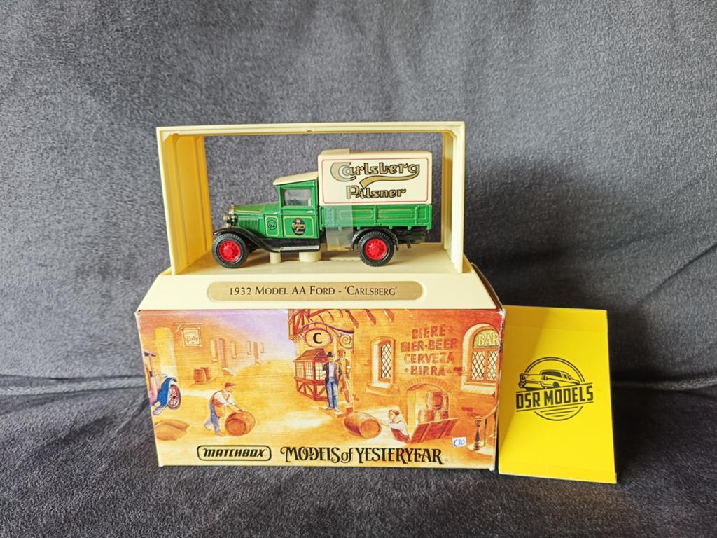 1:43 1932 Model AA Ford Van - Calsberg, S, Auto, Matchbox, R