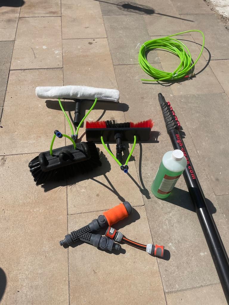 High Clean telescoop was set compleet 13.5 meter, Ophalen of Verzenden