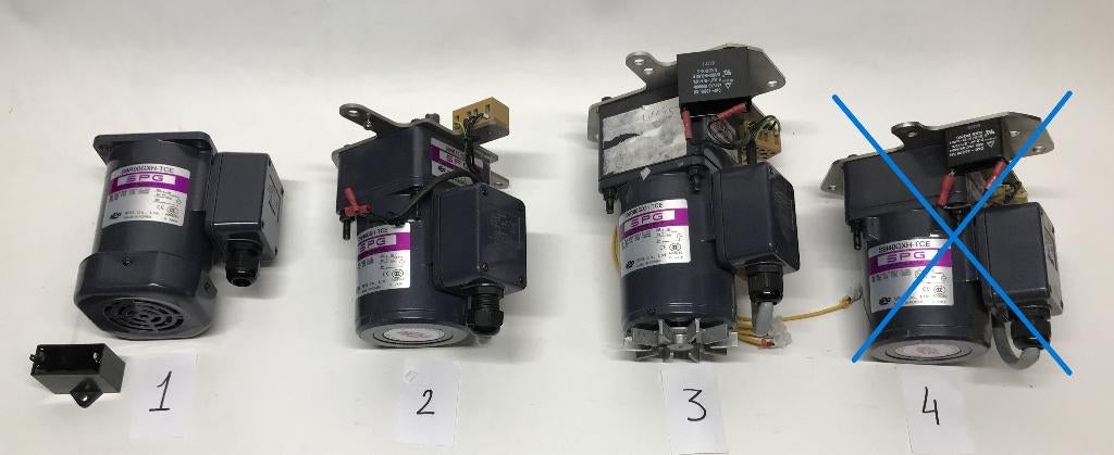 Elektromotor met vertraging, SPG, SGR90GXH-TCE, 230 volt, Doe-het-zelf en Verbouw, Motoren, Nieuw, Elektromotor, Minder dan 1400 rpm