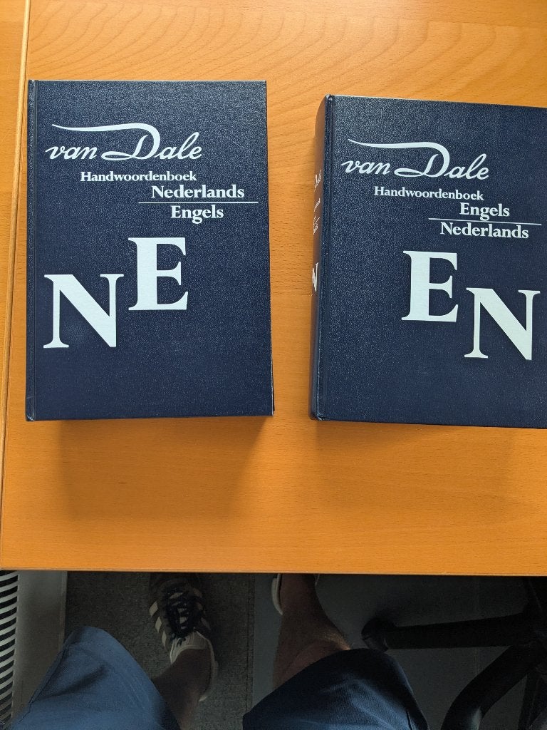 woordenboeken, Boeken, Ophalen, Zo goed als nieuw, Van Dale, Engels