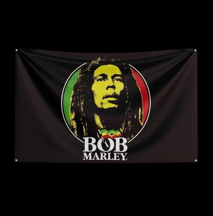 Grote vlaggen Bob Marley (150x90cm), Diversen, Ophalen of Verzenden, Nieuw