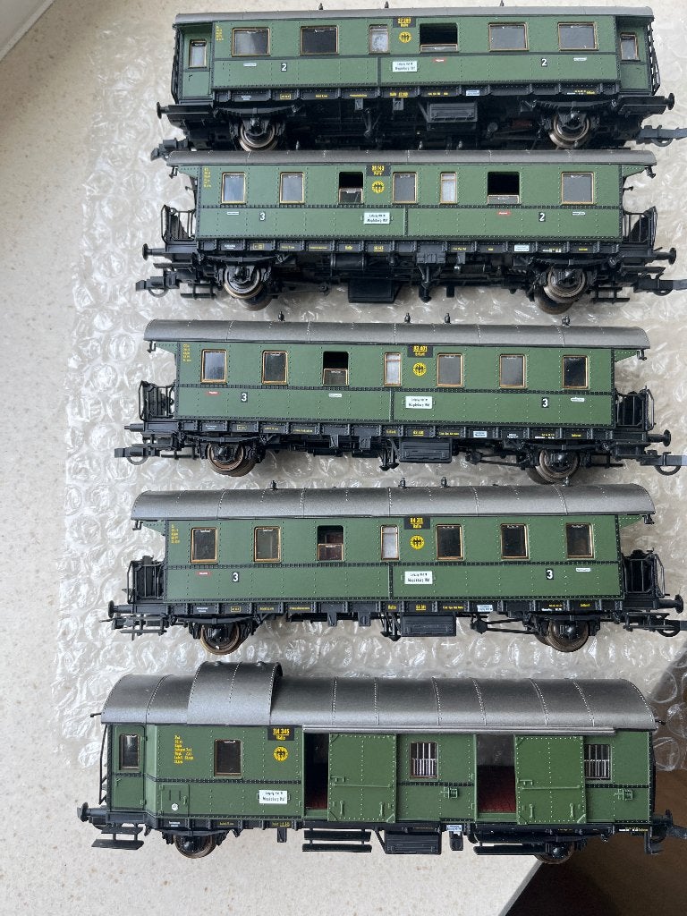 5x Roco ho Donderbussen.zie omschrijving .., Gelijkstroom, Wagon, Ophalen of Verzenden, Zo goed als nieuw