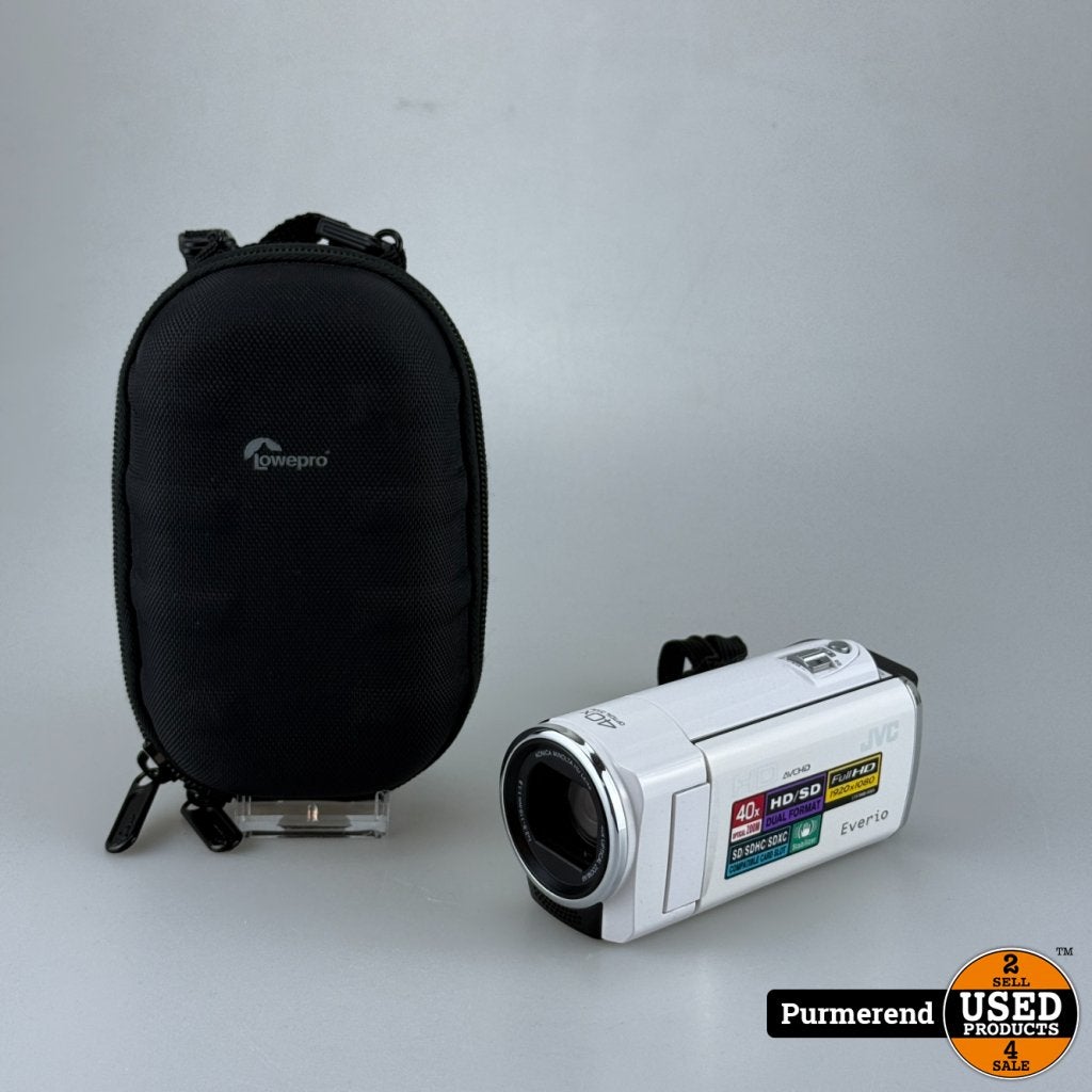 JVC everio GZ-HM430 Cam Corder, JVC, Gebruikt, Support@jvc.com, JVCKENWOOD USA Corporation
500 Valley Road
Wayne, NJ 07470
USA