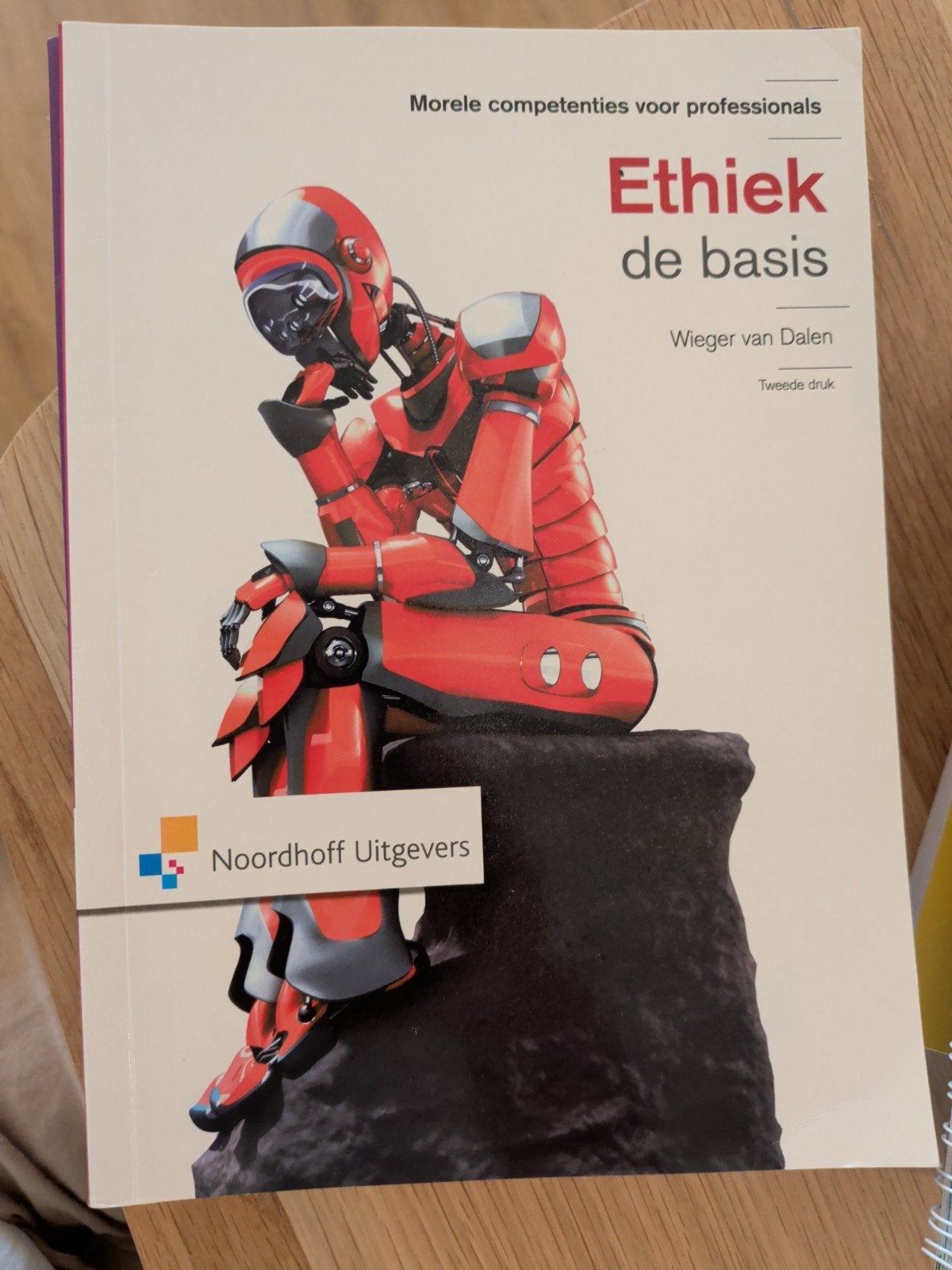 Ethiek de basis - Morele competenties voor professionals, Boeken, Studieboeken en Cursussen, Ophalen, HBO, Zo goed als nieuw, Wieger van Dalen