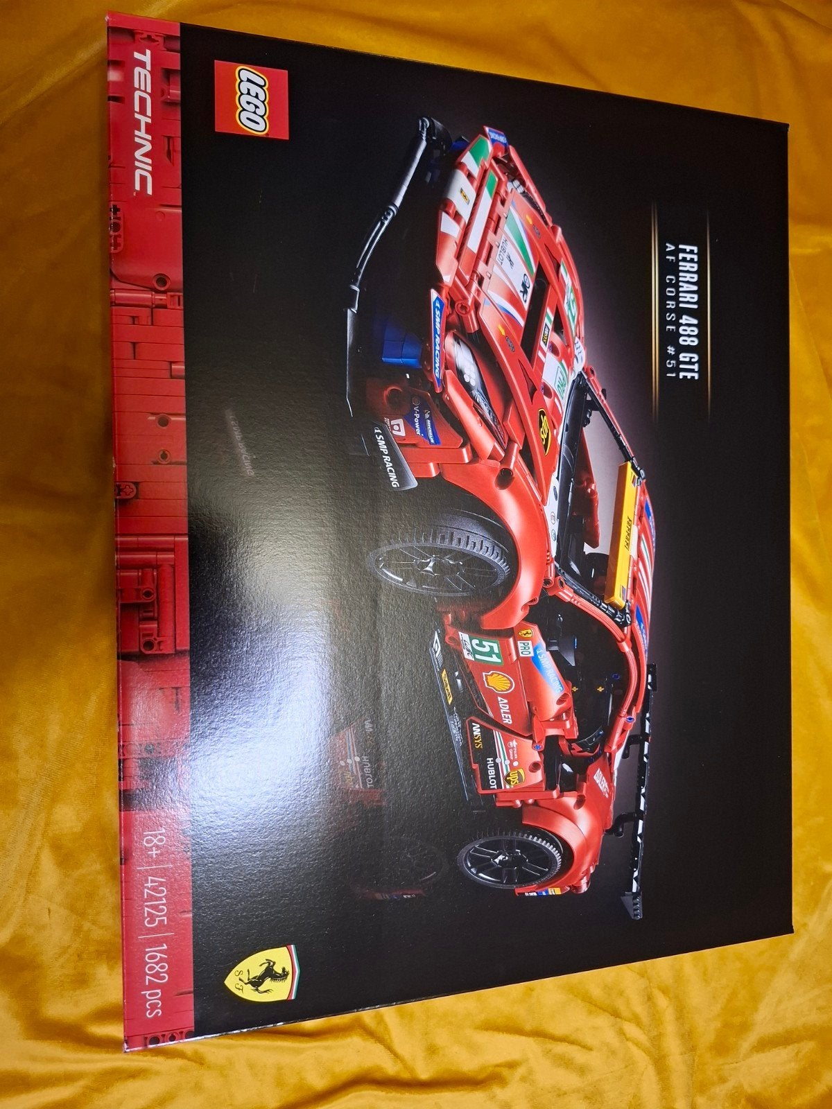LEGO Technic Ferrari 488 GTE 42125, Ophalen, Nieuw, Overige merken