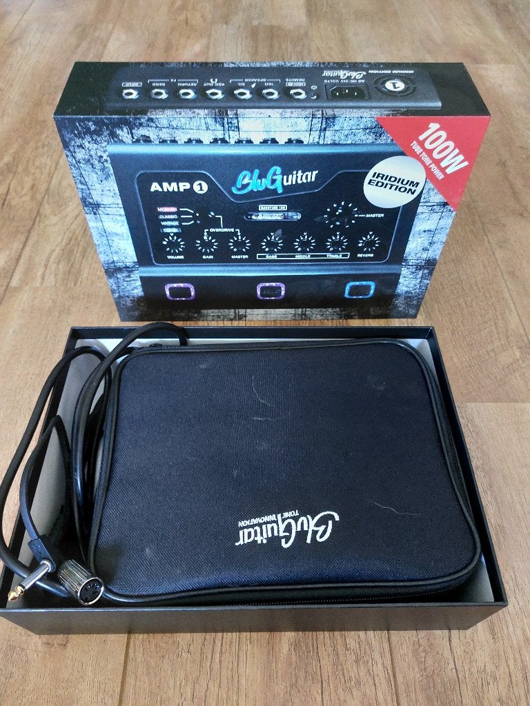 AMP1 IRIDIUM  met MIDI kabel, Ophalen of Verzenden, Gebruikt, Gitaar, 50 tot 100 watt