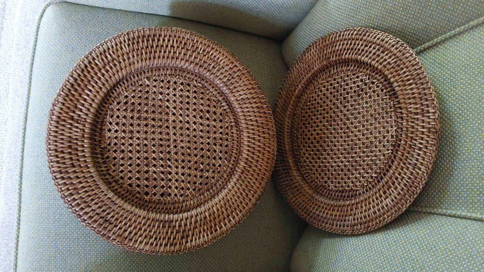 6 Pitriet Onderborden - 32 cm doorsnede, Huis en Inrichting, Woonaccessoires | Schalen en Manden, Ophalen of Verzenden, Rond