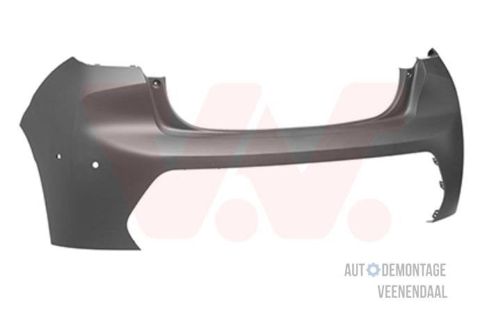 Achterbumper van een Peugeot 208, -, -, Nieuw, Ophalen of Verzenden