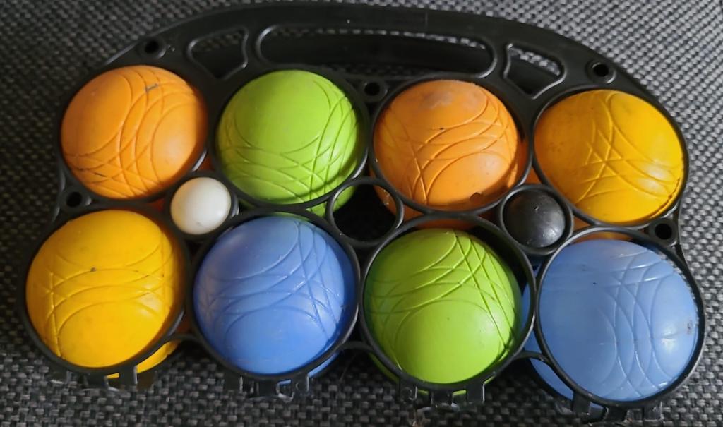 Jeus des boules set jeux des boules, Ophalen of Verzenden, Gebruikt