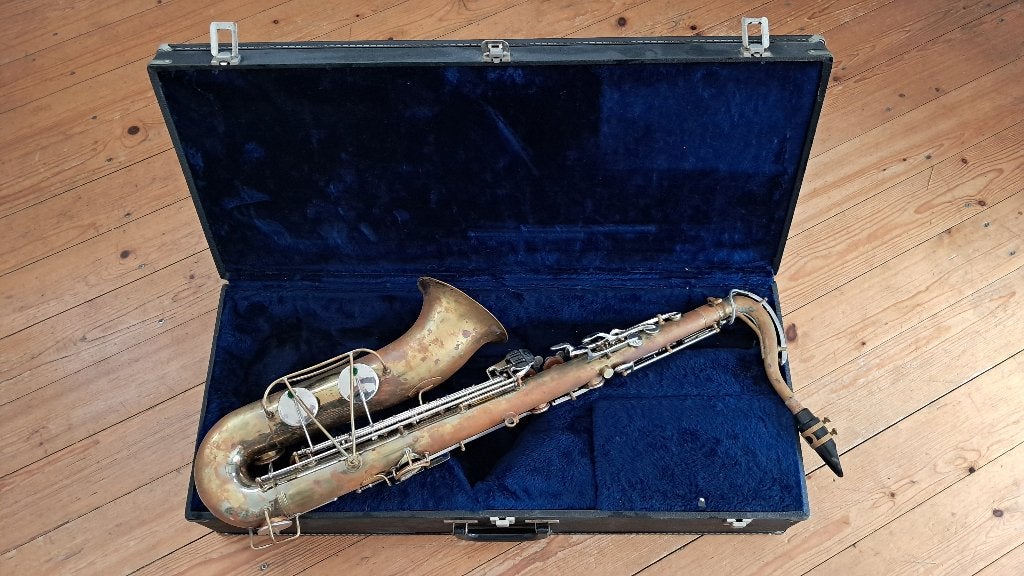 saxofoon, Ophalen, Gebruikt, Tenor, Met koffer