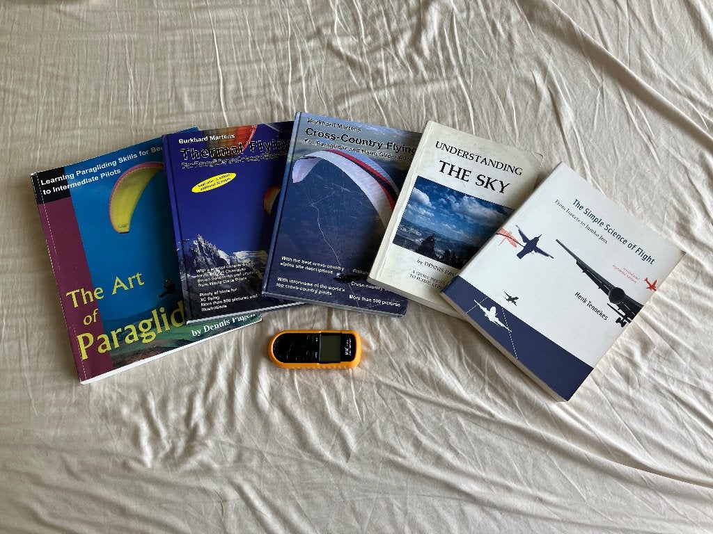 PARAPENTE-BOEKEN VOOR BIJ HET HAARDVUUR + LIERRELEASE, Sport en Fitness, Ophalen of Verzenden, Gebruikt, Overige typen