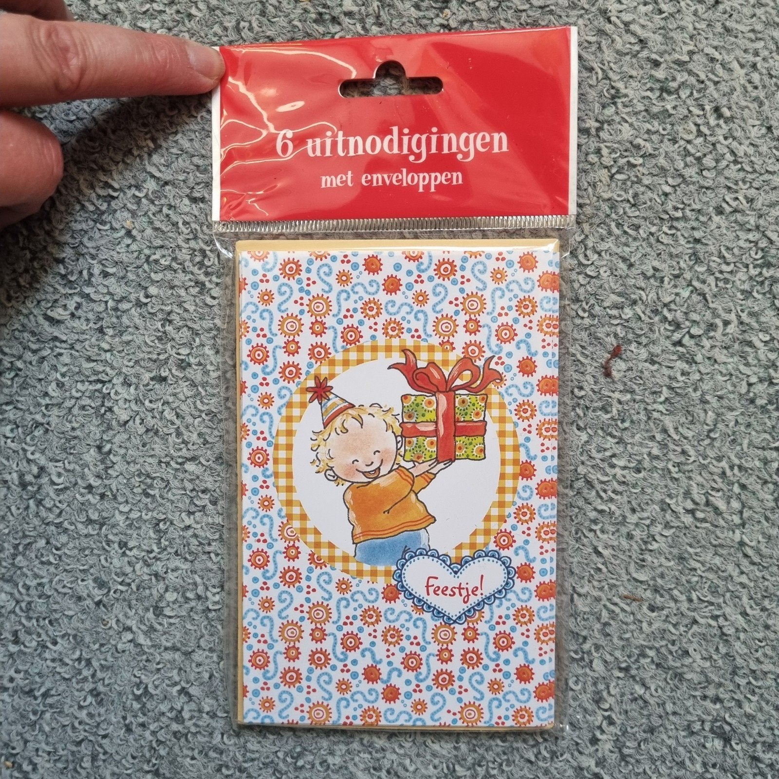 kaarten voor uitnodiging kinderfeestje, Ophalen of Verzenden, Nieuw