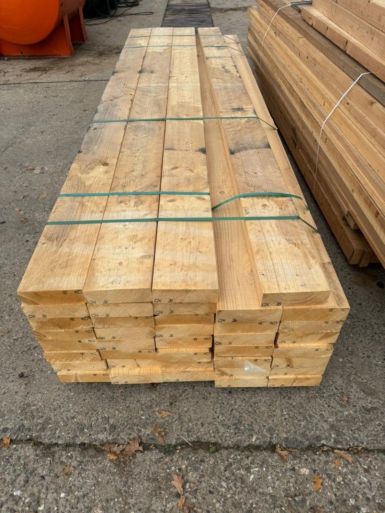 Vuren balken geschaafd 70x220, Ophalen, Nieuw, 250 cm of meer, Balken
