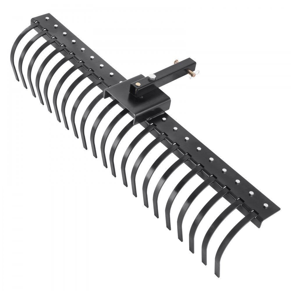 VEVOR 60-inch aanhangerhark met 21 stalen spiraaltanden, Ophalen, Nieuw