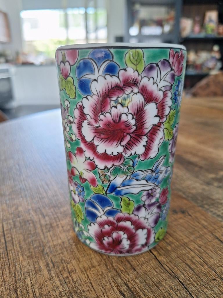 Chinees porselein pennenbakje nette staat, Antiek en Kunst, Ophalen of Verzenden