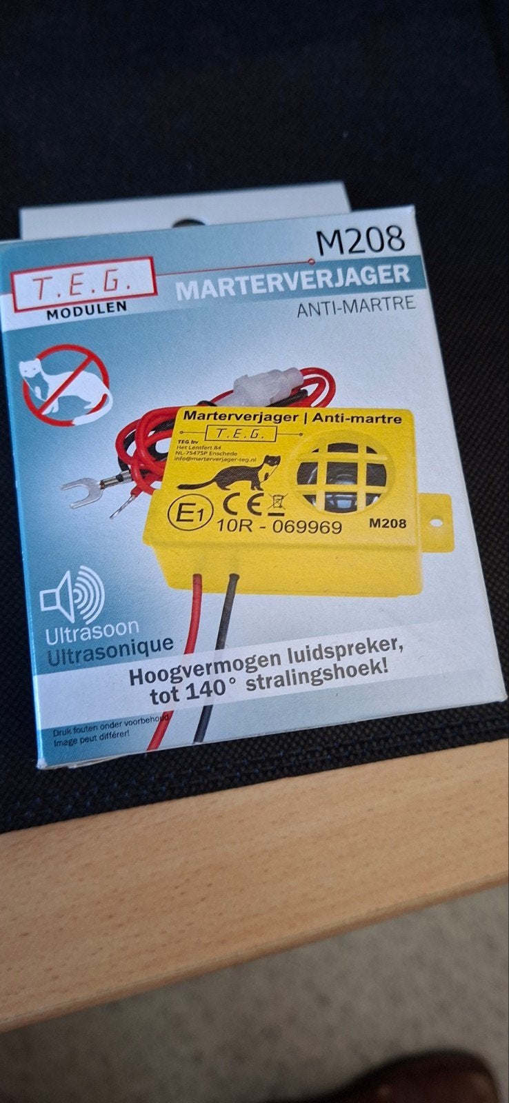 T.E.G. M208 Marterverjager - Ultrasoon, Auto diversen, Ophalen of Verzenden, Nieuw