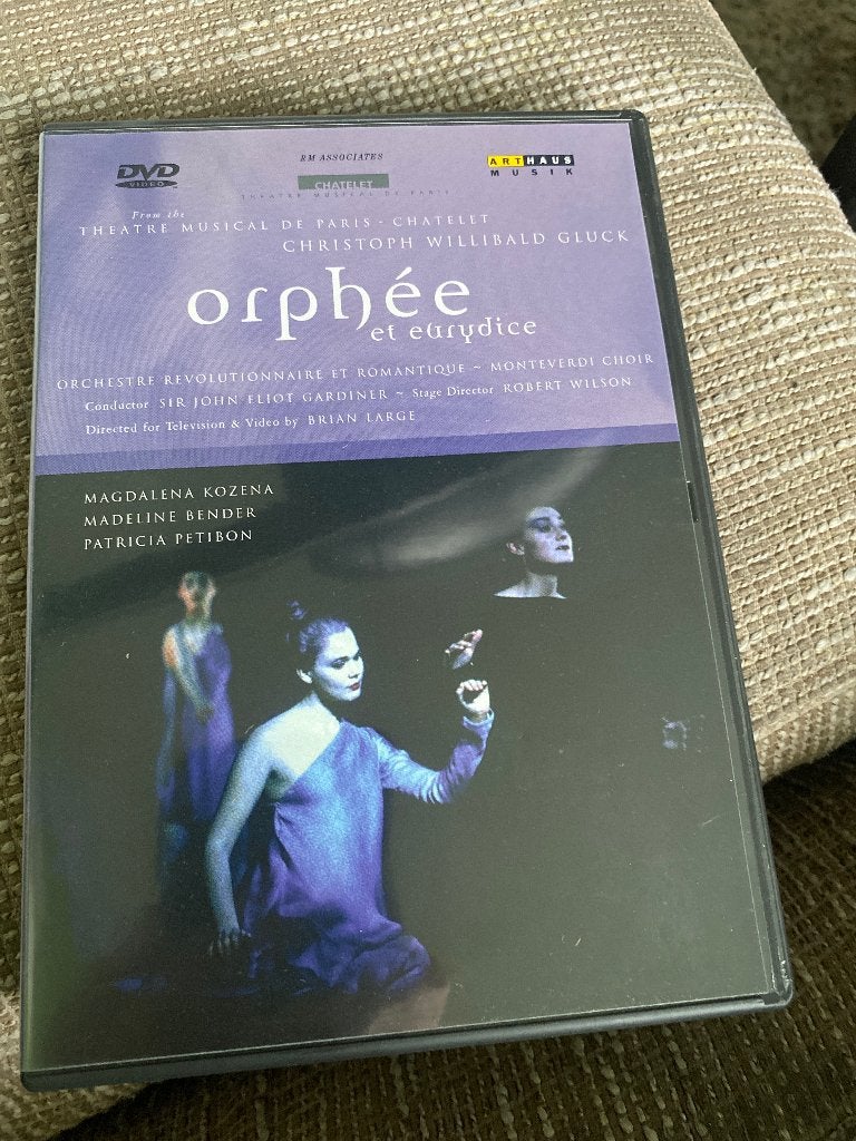 Orphée et Eurydice DVD - Gluck Opera, Cd's en Dvd's, Dvd's | Muziek en Concerten, Alle leeftijden, Ophalen of Verzenden, Zo goed als nieuw
