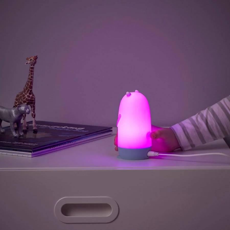 IKEA Spiken nachtlampje - Otter, Ophalen of Verzenden, Zo goed als nieuw, Lamp
