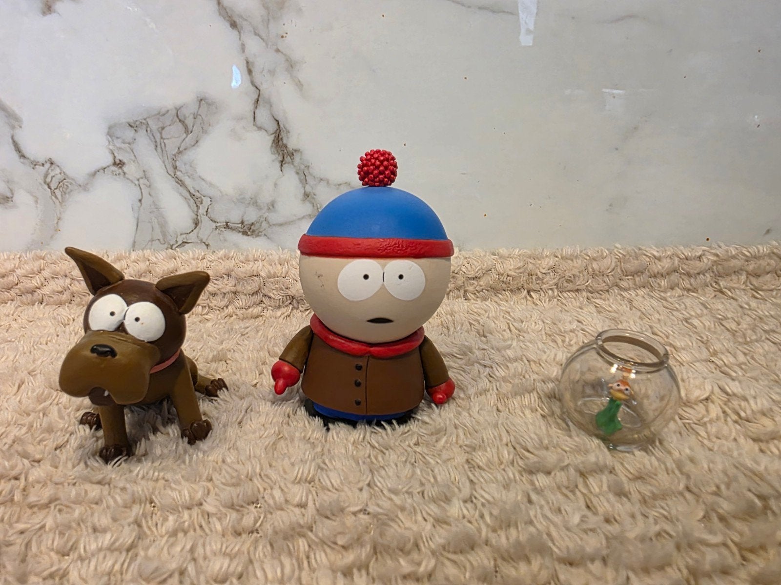 Mezco South Park Series 2 Stan met Sparky 2006, Verzamelen, Ophalen of Verzenden, Gebruikt