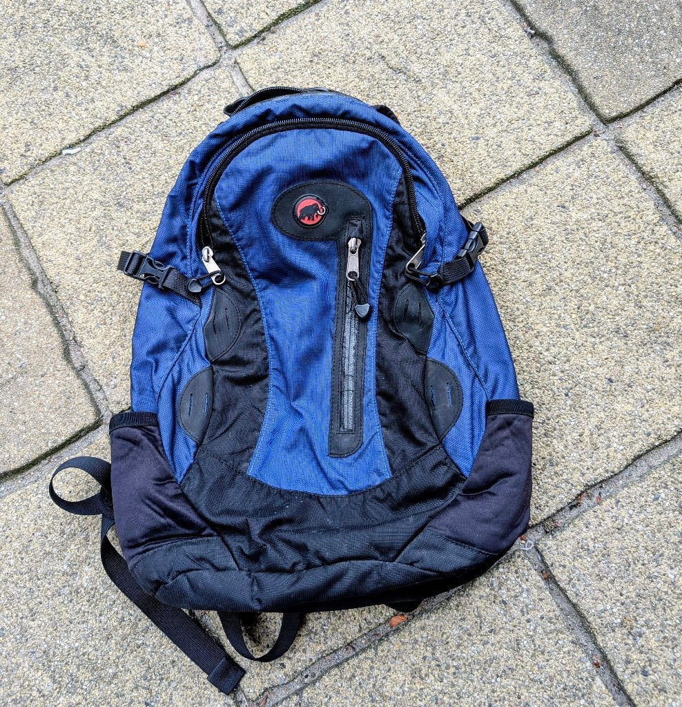 Mammut rugzak, Gebruikt, Ophalen of Verzenden, Waterdicht, Overige merken