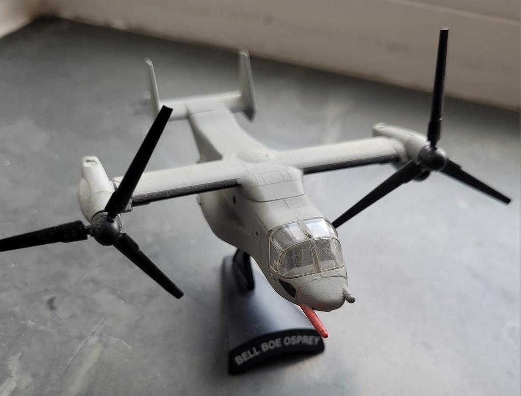 Bell boe osprey helicopter heli kan verticaal en horizontaal, Hobby en Vrije tijd, Ophalen of Verzenden, 1:72 tot 1:144, Overige merken