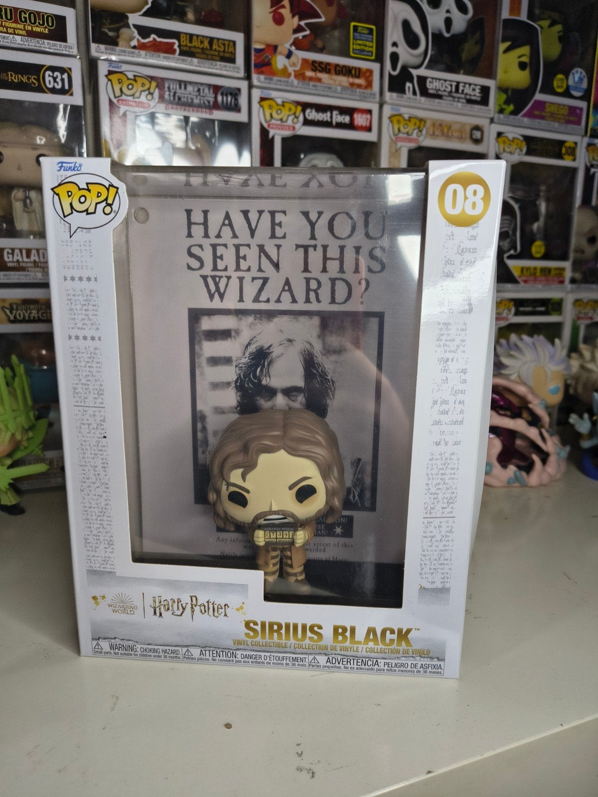 Funko Pop! Harry Potter Sirius Black 08, Ophalen of Verzenden, Zo goed als nieuw