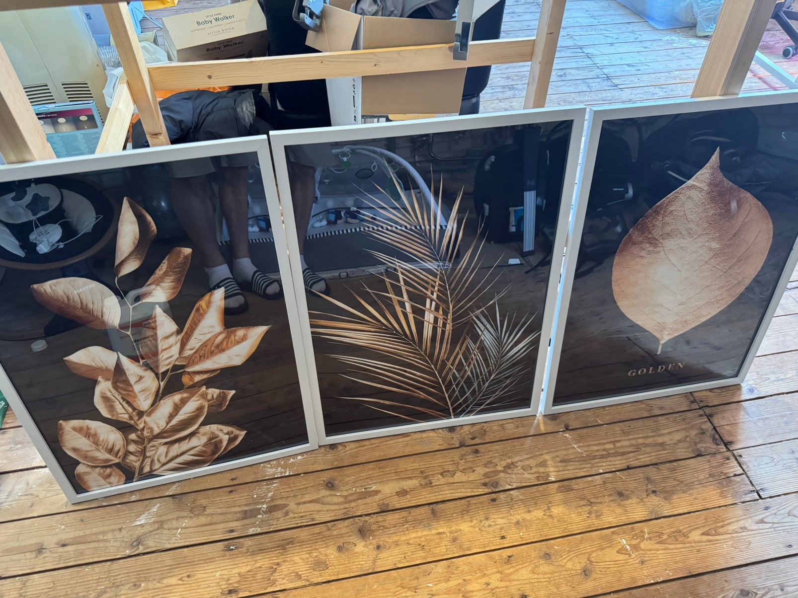 3x lijst met posters, Ophalen, Zo goed als nieuw