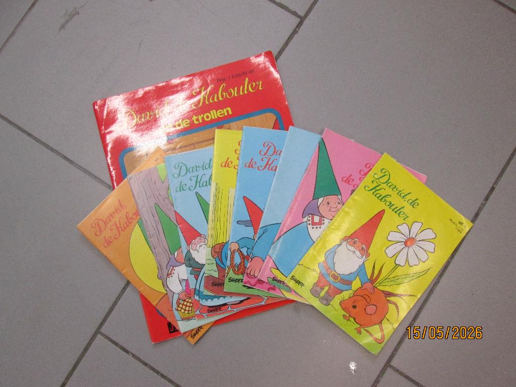 david  de kabouter stipboekjes, Eén stripboek, Ophalen, Gelezen