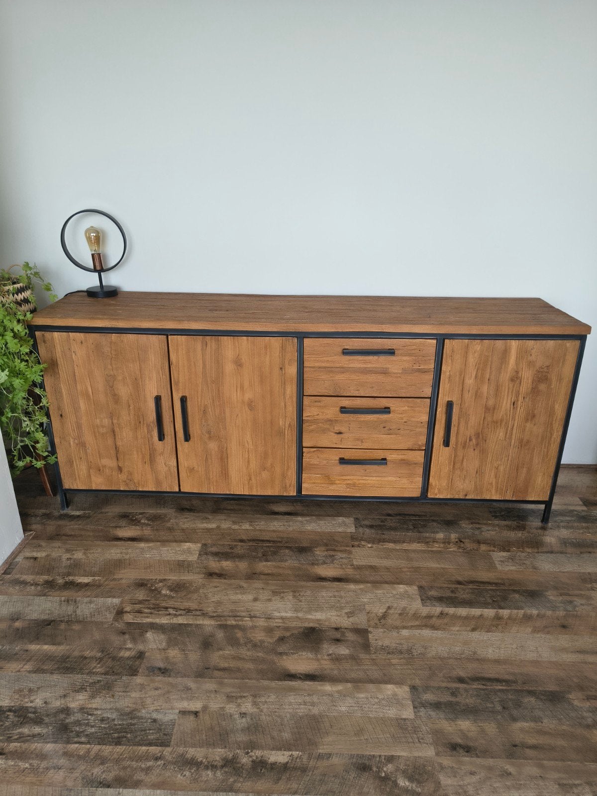 dressoir kast, Ophalen, 25 tot 50 cm, Teakhout