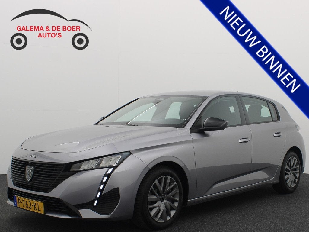 Peugeot 308 1.2 PureTech Active Pack Business DRIEM VV / FUL, Auto's, Peugeot, Stof, Gebruikt, Euro 6, 1199 cc