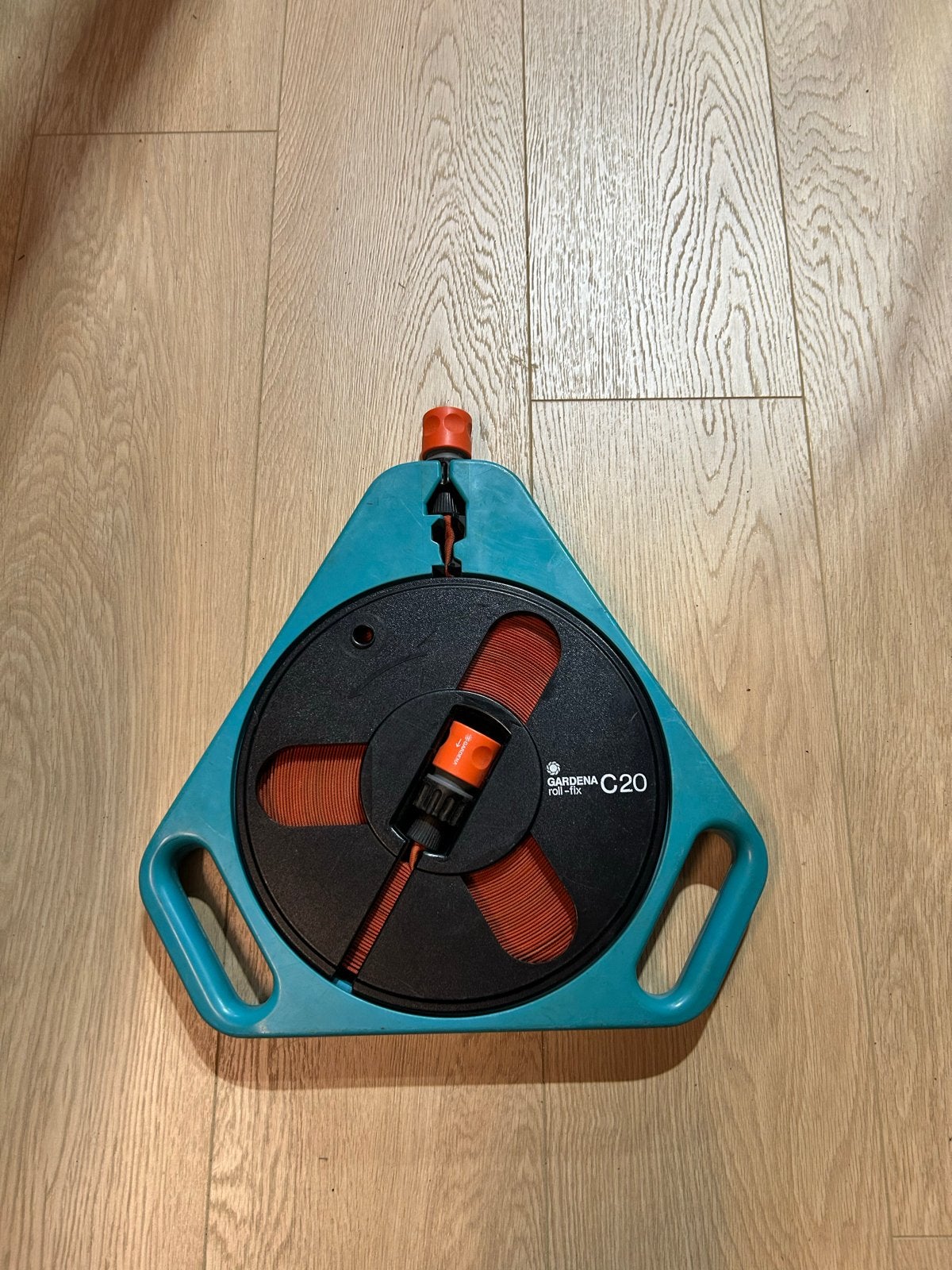 GARDENA C20 Roll-Fix tuinslang 20m - Compleet en goed, Tuin en Terras, Ophalen of Verzenden, Gebruikt, Tuinslang